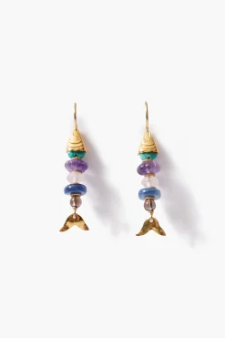 Mini Orris Earrings Multi