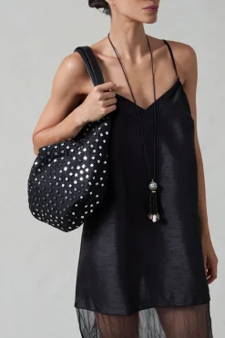 Mirror Lantern Bag Black