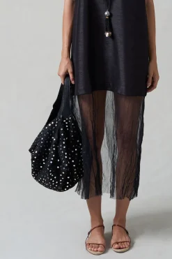 Mirror Lantern Bag Black