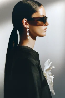 Mizumi Earrings White MOP