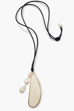 Moule Charm Necklace White MOP