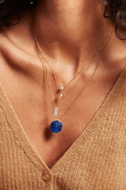 Nahana Necklace Lapis
