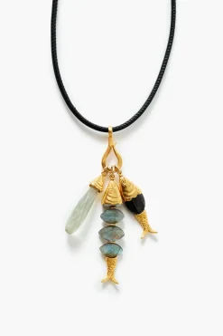 Orris Hook Necklace Labradorite