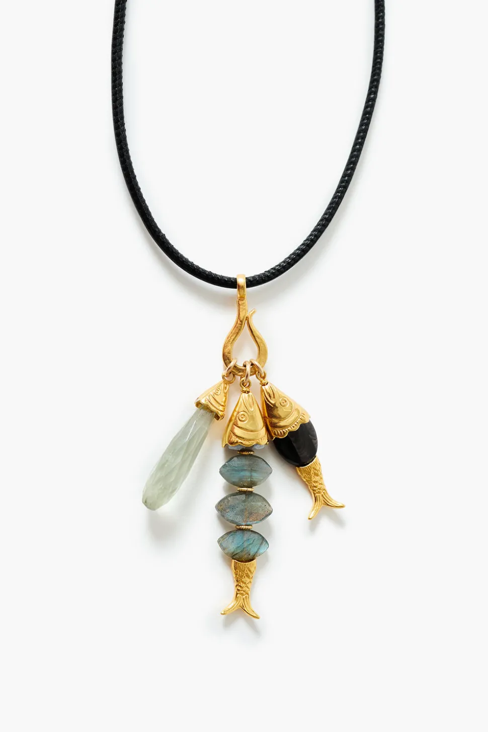 Orris Hook Necklace Labradorite