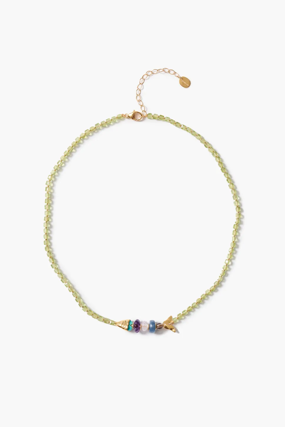 Orris Necklace Peridot