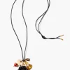 Palais Charm Necklace Black Agate