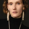 Pampille Earrings White Pearl