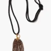 Pampille Necklace Smoky Quartz