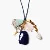 Paracord Charm Necklace Navy