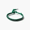 Paracord Single Wrap Bracelet Black Agate