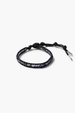 Paracord Single Wrap Bracelet Iolite