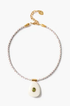Pebble Necklace Peridot
