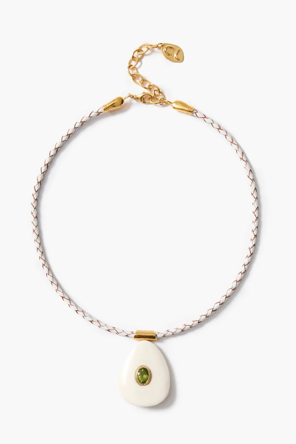 Pebble Necklace Peridot