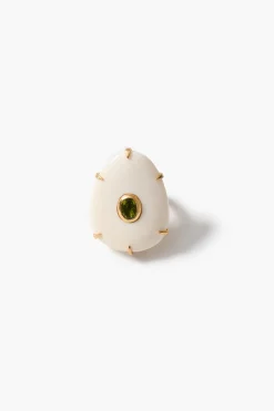 Pebble Ring Peridot