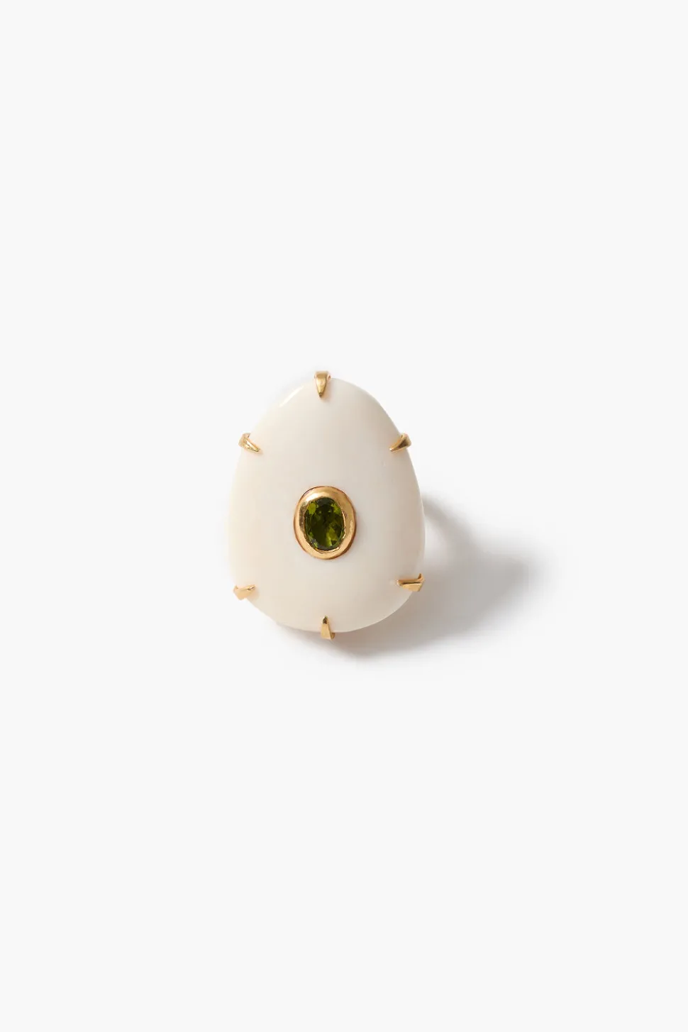 Pebble Ring Peridot