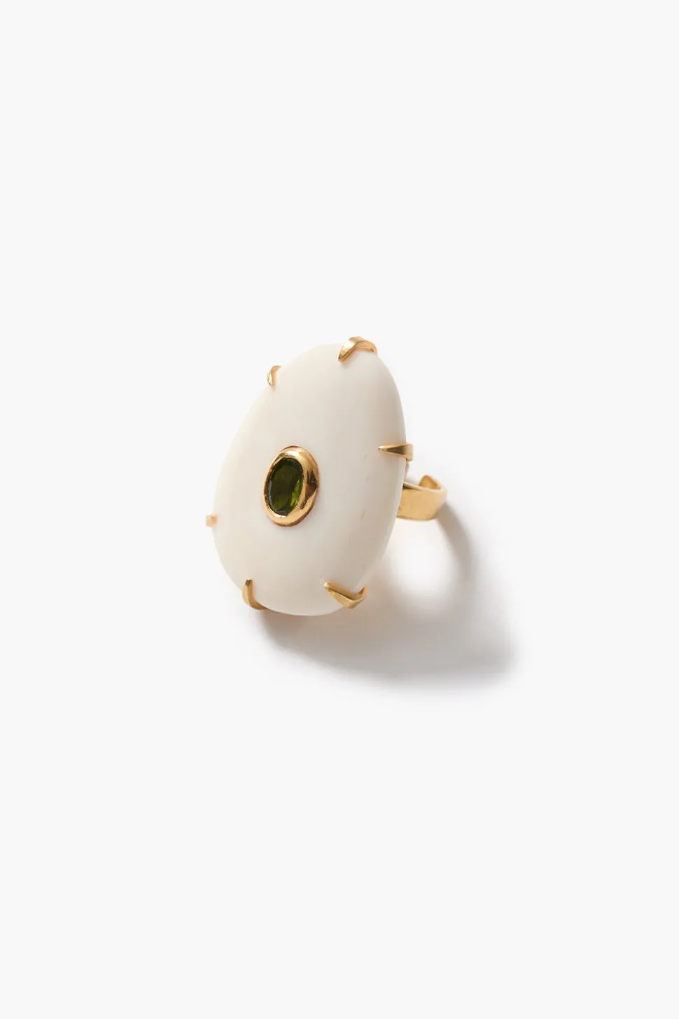 Pebble Ring Peridot
