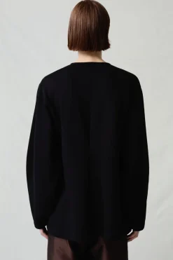 Pinch Waist Cardigan Black
