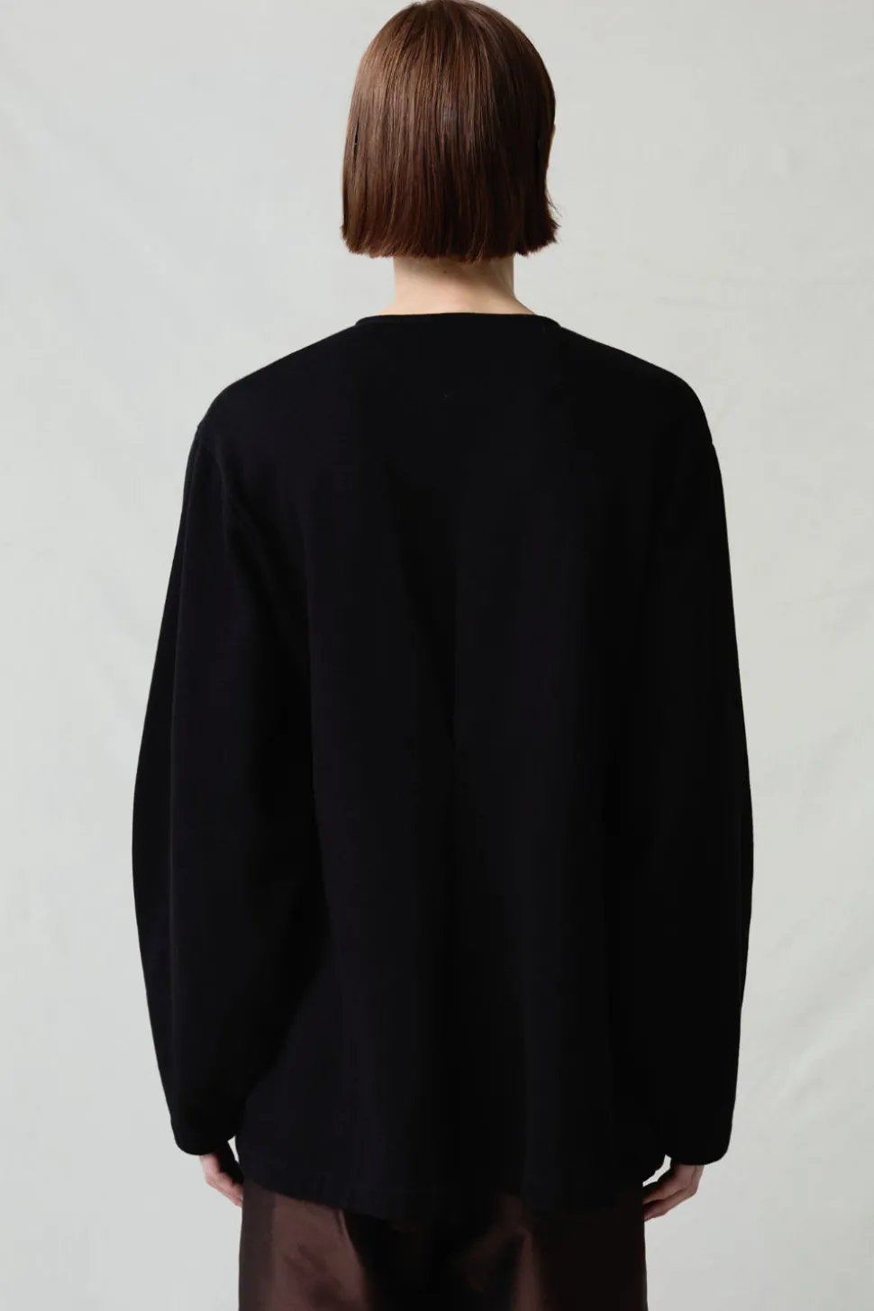 Pinch Waist Cardigan Black