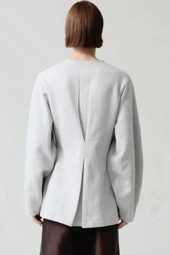 Pinch Waist Cardigan Heather Grey