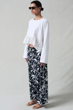 Poplin Track Pant Kona Print