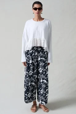Poplin Track Pant Kona Print