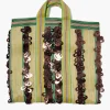Recycled Market Bag Bronze Stripe