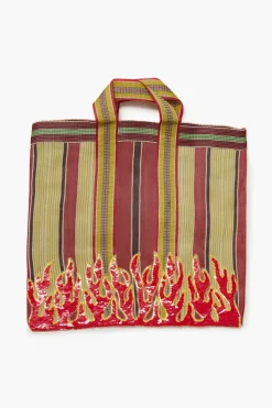 Recycled Market Bag Flame