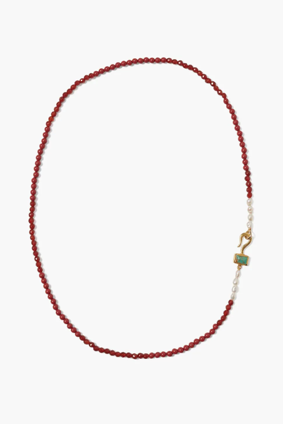 Santos Necklace Carnelian Mix
