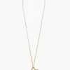 Scarab Charm Necklace Multi