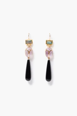 Scarab Earrings Multi
