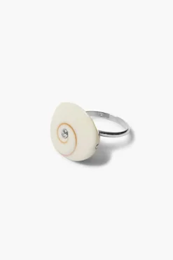 Shiva Shell Diamond Ring Natural