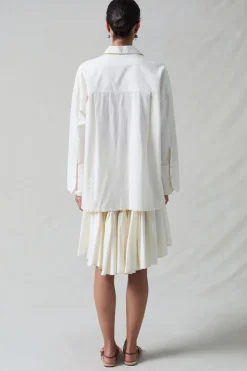 Shoelace Shirt Ivory