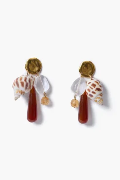 Shore Charm Earrings Sunset