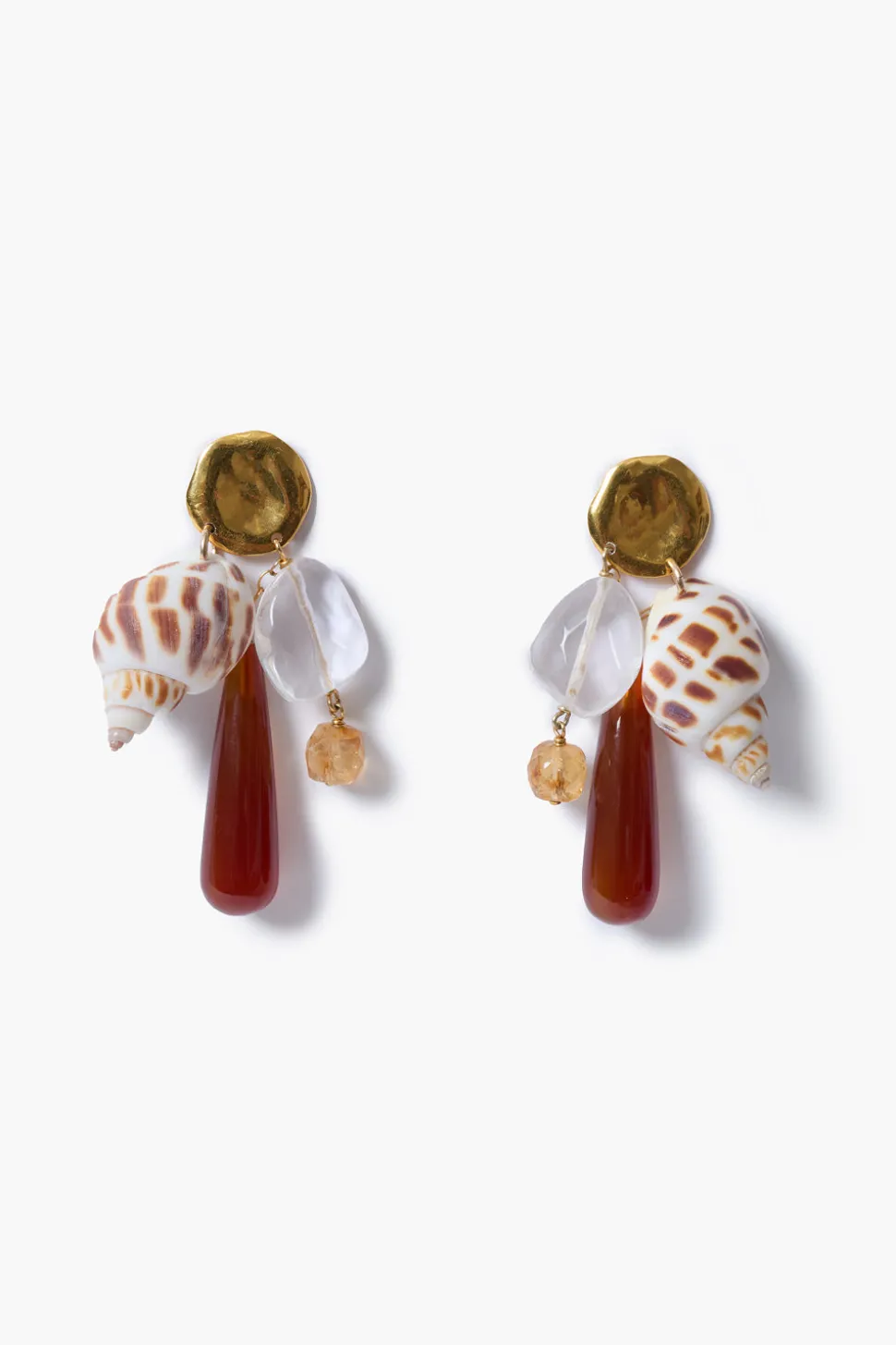 Shore Charm Earrings Sunset