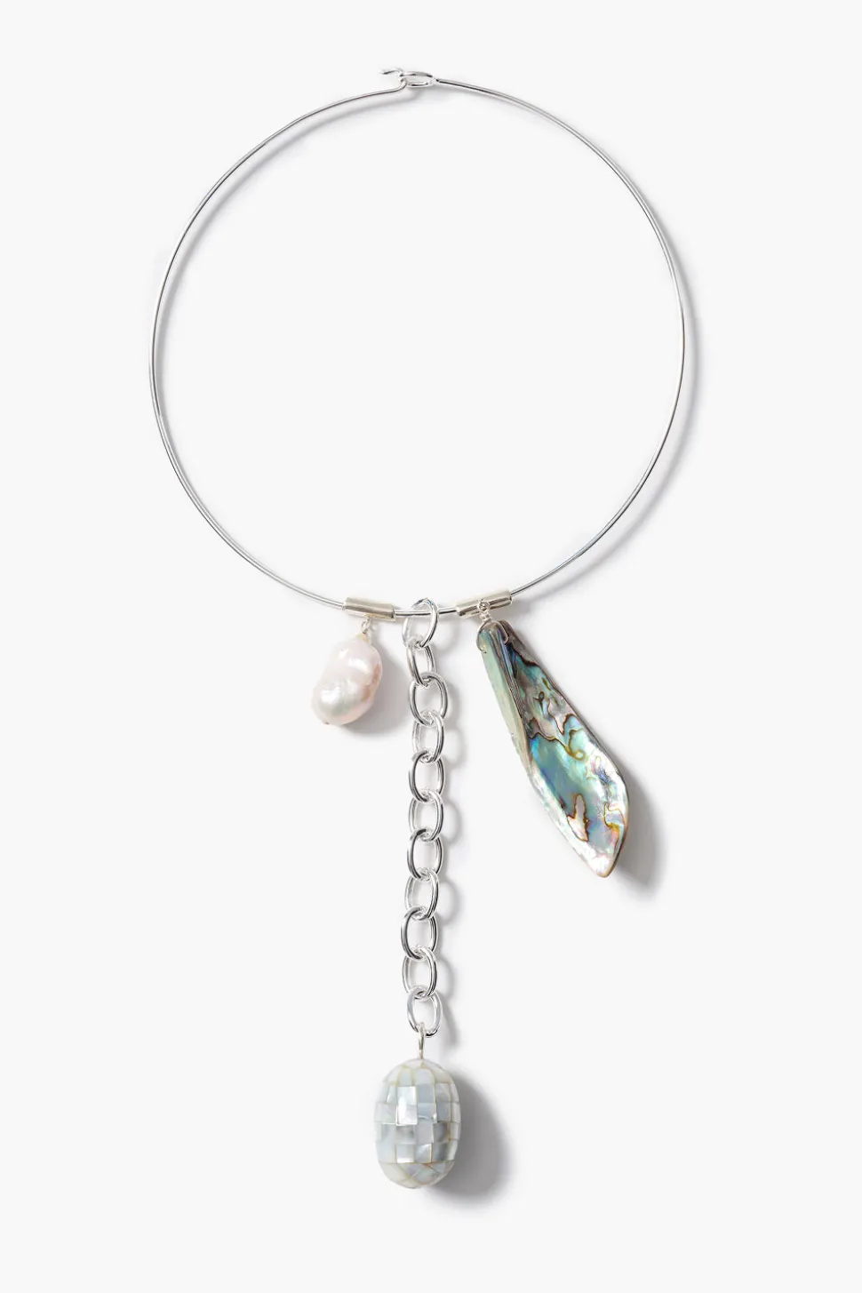 Shore Collar Necklace Abalone