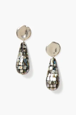 Siren Drop Earrings Abalone