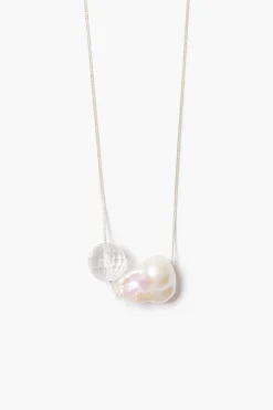 Sorellina Necklace White Pearl