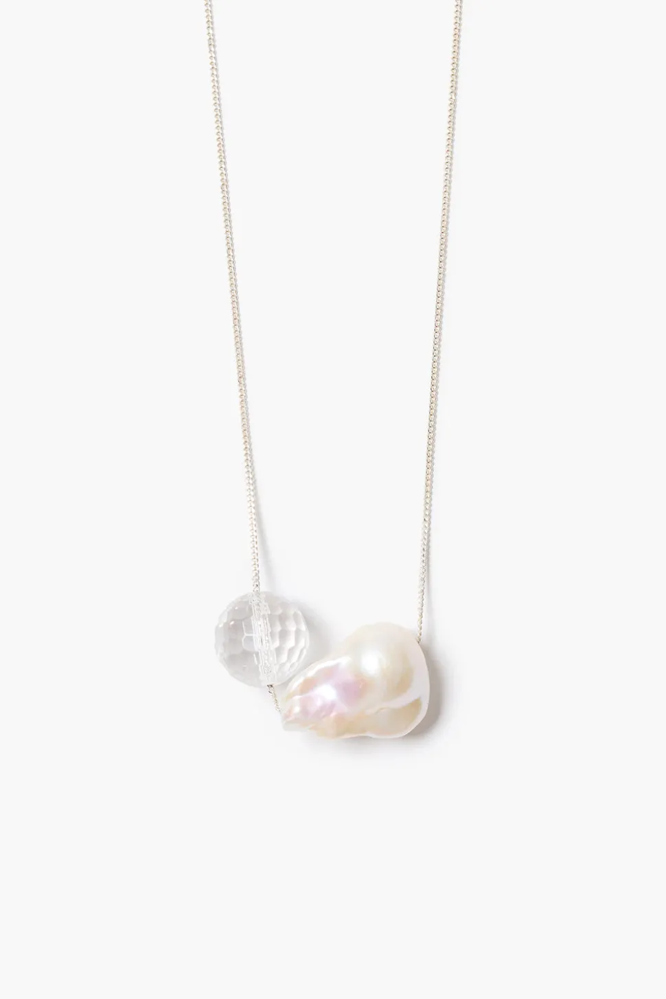Sorellina Necklace White Pearl