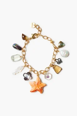 Starfish Charm Bracelet Multi