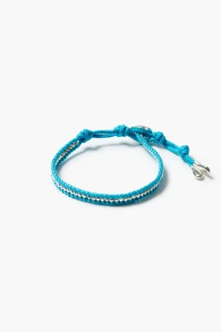 Sterling Silver Single Wrap Bracelet Turquoise