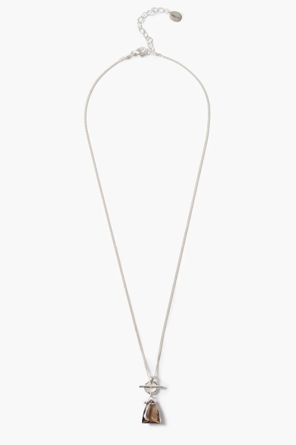 Summit Pendant Necklace Smoky Quartz