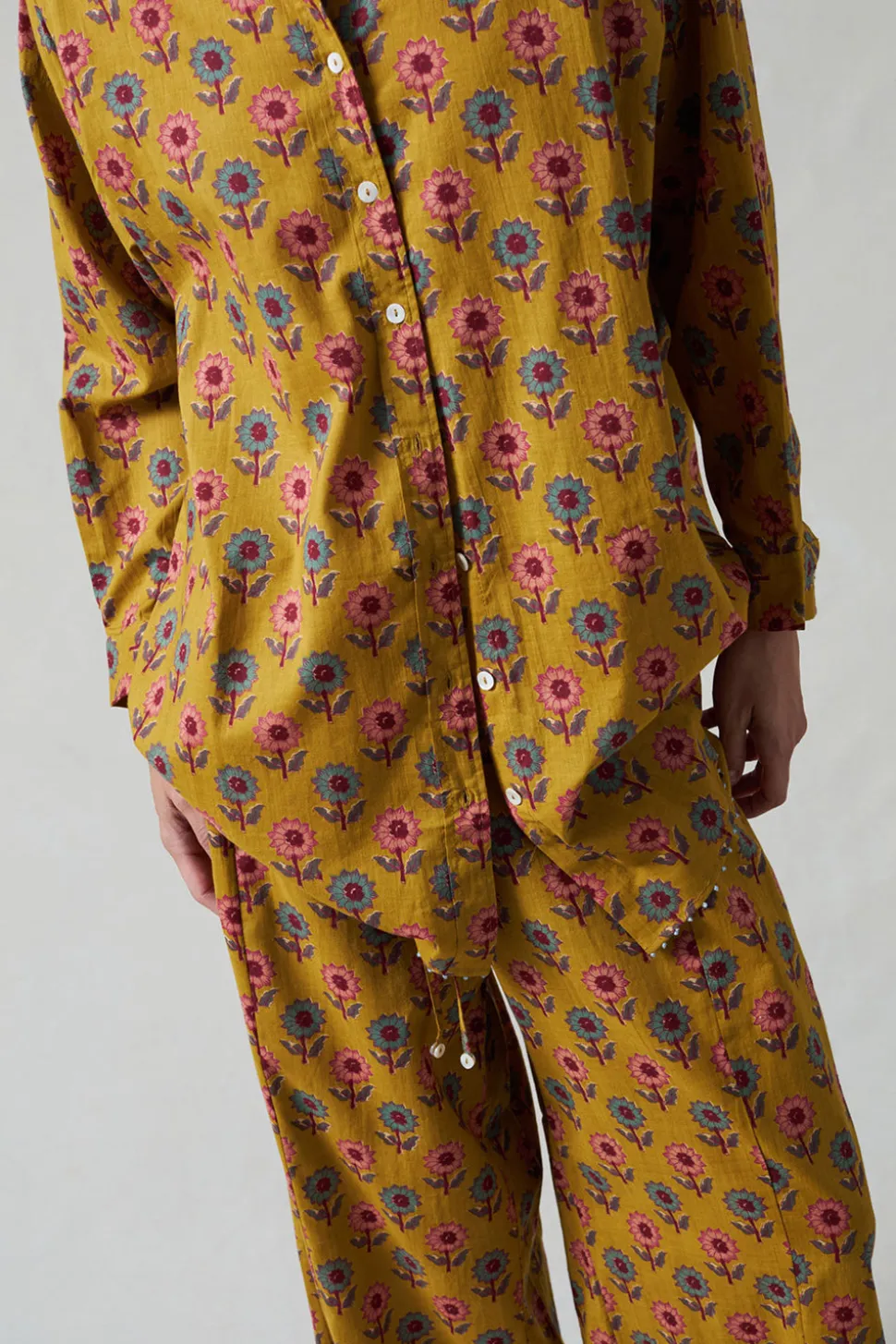 Sunflower Printed Set Mustard