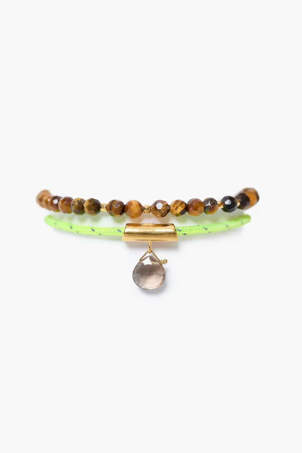 Surf Anklet Set Tiger's Eye