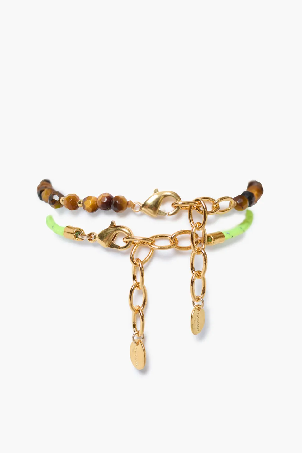 Surf Anklet Set Tiger's Eye