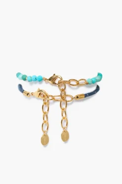 Surf Anklet Set Turquoise