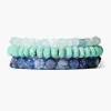 Thalassa Bracelet Set Turq Mix