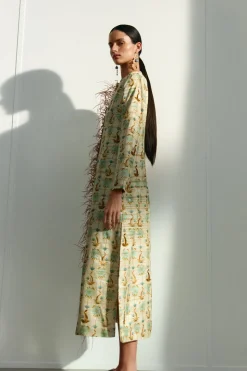 Vienna Lightweight Coat Chrysanthemum