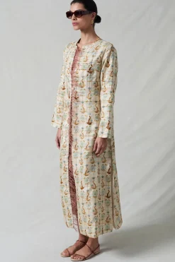 Vienna Lightweight Coat Chrysanthemum