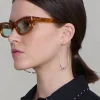 XL Crescent Hoop Earrings Silver
